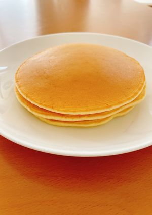 我が家のHMで簡単しとふわパンケーキ☆-レシピのメイン写真
