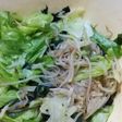 レタスとワカメの和え物