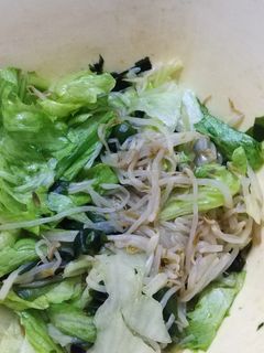 レタスとワカメの和え物-レシピのメイン写真