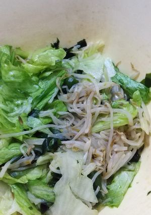 レタスとワカメの和え物-レシピのメイン写真