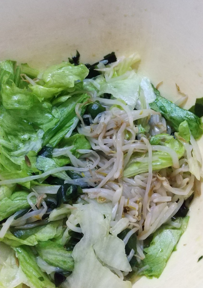 レタスとワカメの和え物-レシピのメイン写真