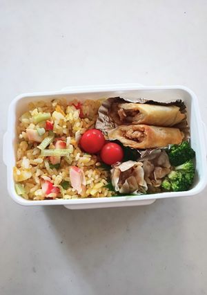 高校生のお弁当 2022.4.20-レシピのメイン写真