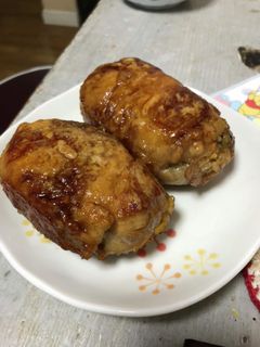肉巻きキムタクおにぎり-レシピのメイン写真