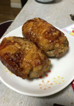 肉巻きキムタクおにぎり-レシピのメイン写真