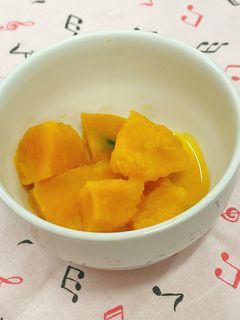 離乳食☆かぼちゃのミルク煮-レシピのメイン写真