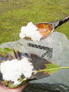 アボカドの葉炊飯-レシピのメイン写真
