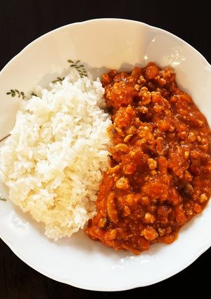 手軽に★鶏ひき肉のバターチキンカレー-レシピのメイン写真