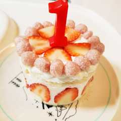 お誕生日、クリスマスに★スマッシュケーキ-レシピのメイン写真