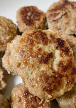 びくドン風ハンバーグ-レシピのメイン写真