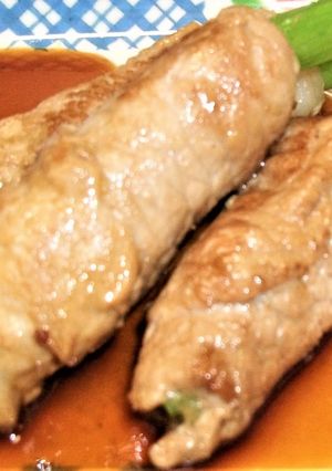 葉しょうがの肉巻き-レシピのメイン写真