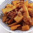たけのこと豚バラの炒め煮