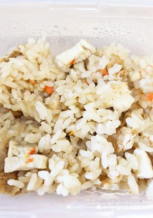 味ごはん　鶏肉・きのこ・タケノコなど-レシピのメイン写真