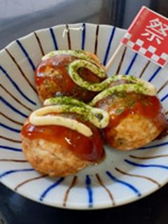 介護食 やわらかたこ焼き(スチコン加熱)-レシピのメイン写真