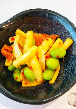 チーズと枝豆 キムチ和え-レシピのメイン写真