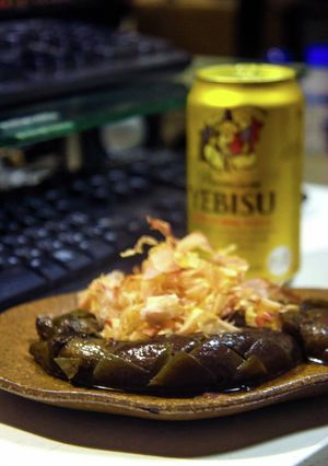 簡単？：茄子でつくる酒のアテ-レシピのメイン写真