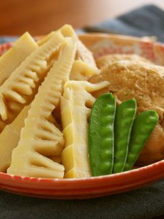 出汁が美味しい!たけのことがんもの煮物-レシピのメイン写真