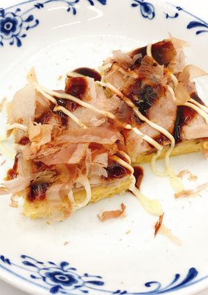 【病院】お好みやき風【給食】-レシピのメイン写真