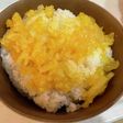 簡単!一瞬調理飯!激うま卵黄たくあん丼