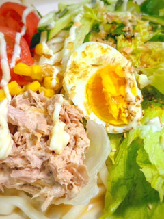 夏にぴったり!激うまサラダうどん-レシピのメイン写真