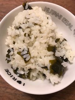 塩蔵わかめ使用☆ふっくらわかめご飯-レシピのメイン写真