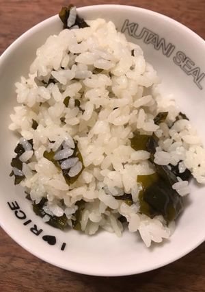 塩蔵わかめ使用☆ふっくらわかめご飯-レシピのメイン写真