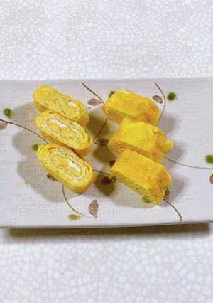 甘酢生姜入り玉子焼き-レシピのメイン写真