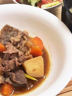 無水でほっこり肉じゃが-レシピのメイン写真
