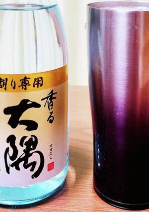 我が家の 香る大隅 強炭酸水割り-レシピのメイン写真