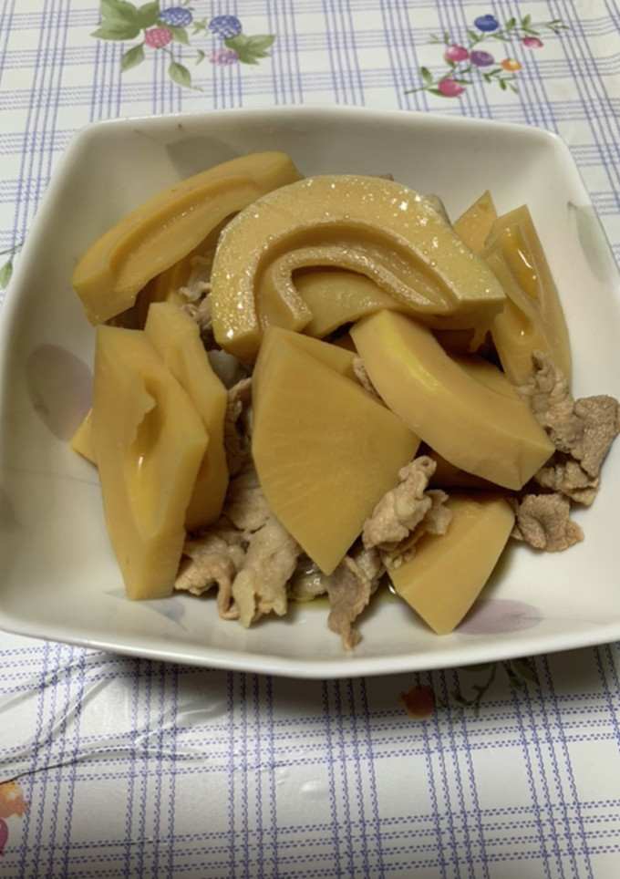 筍と豚肉の煮物-レシピのメイン写真