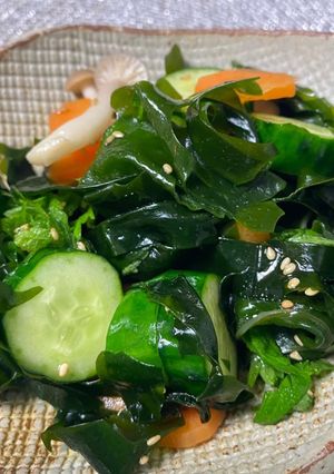 三陸産わかめときゅうりのさっぱり和え-レシピのメイン写真