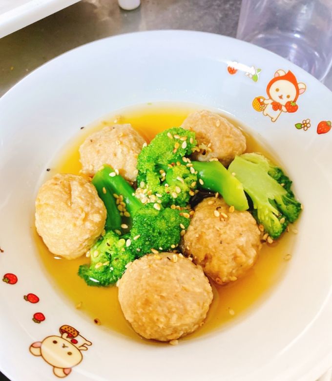 肉団子とブロッコリーのうま煮-レシピのメイン写真