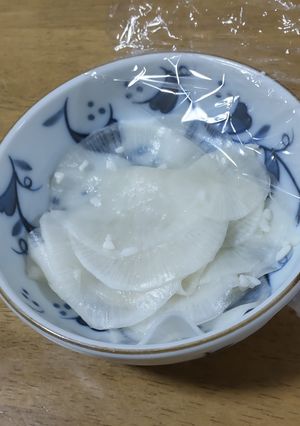 大根1/3切れで作るべったら漬け-レシピのメイン写真