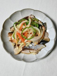 塩サバの焼き南蛮漬け-レシピのメイン写真