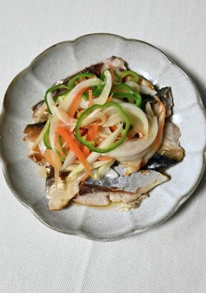塩サバの焼き南蛮漬け-レシピのメイン写真
