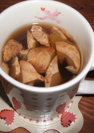 寒い日には、ぽかぽか生姜湯-レシピのメイン写真