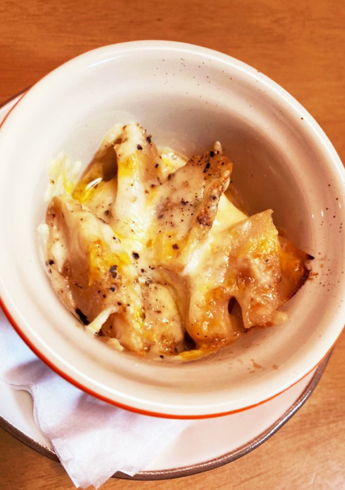 【たけのこの土佐煮活用】チーズアヒージョ-レシピのメイン写真
