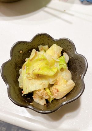 子どももパクパク♡キャベツの白だし和え-レシピのメイン写真