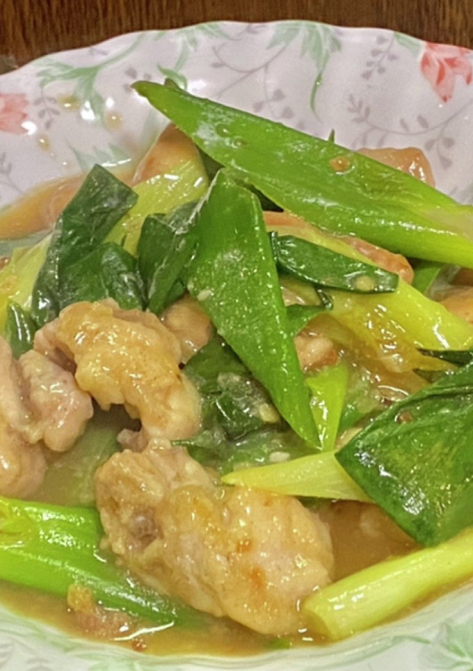 鶏もも肉と九条ネギの中華旨煮-レシピのメイン写真