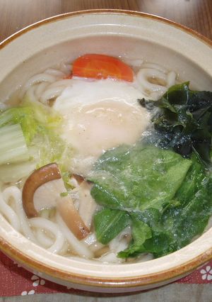 鍋焼きうどん-レシピのメイン写真