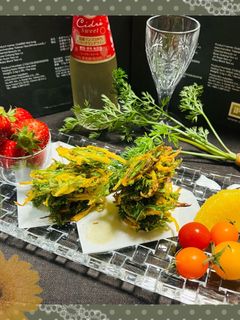 人参の葉っぱが美味しい♡サクサクかき揚げ-レシピのメイン写真