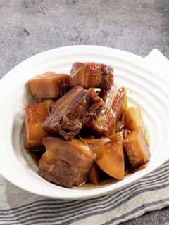 豚バラ肉と筍の甘辛煮-レシピのメイン写真