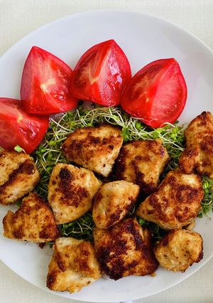 鶏胸肉でヘルシー　オカラ唐揚げ-レシピのメイン写真