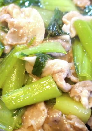 【材料たった２つ】『チンゲン菜』レシピ♬-レシピのメイン写真