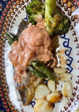天然平目のパン粉揚げパイナップルソース-レシピのメイン写真