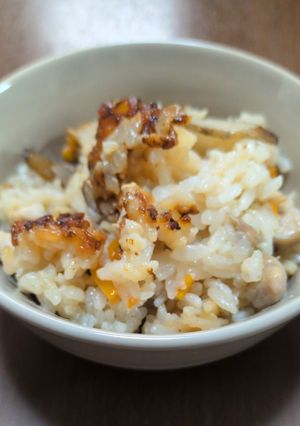 鶏ごぼう炊き込みご飯-レシピのメイン写真