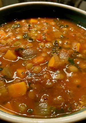 Lentil tomato soup-レシピのメイン写真