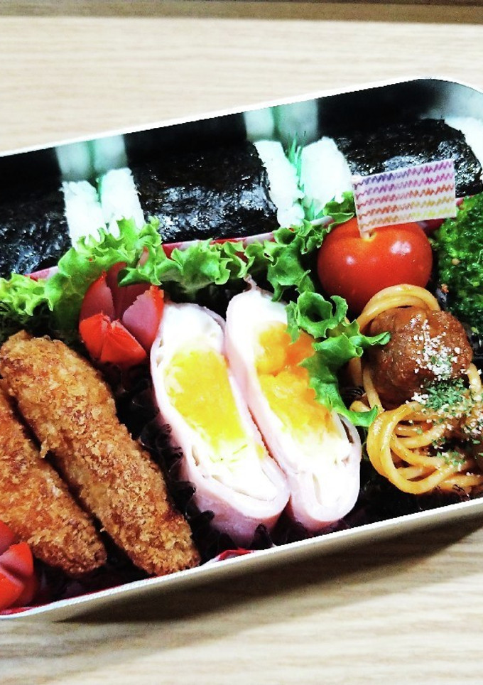 中学生お弁当　2022/4/21 記録用-レシピのメイン写真