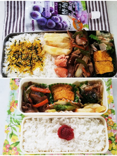 野菜炒め弁当(4.21)-レシピのメイン写真
