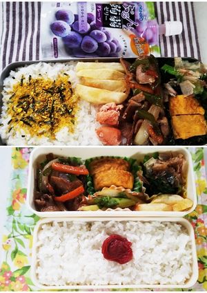 野菜炒め弁当(4.21)-レシピのメイン写真