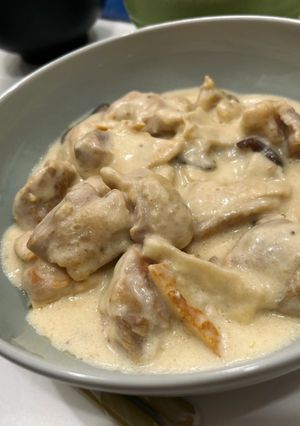 濃厚みそチーズクリームチキン-レシピのメイン写真